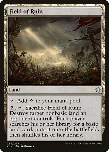 Field of Ruin - xln Spoiler