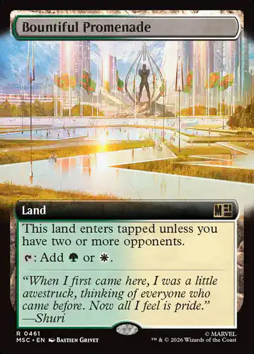 Bountiful Promenade - msc Spoiler