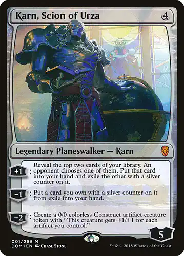 Karn, Scion of Urza - dom Spoiler