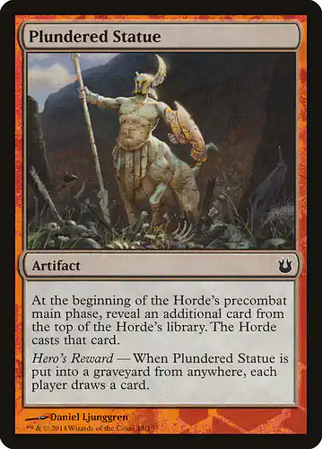 Plundered Statue - bng Spoiler