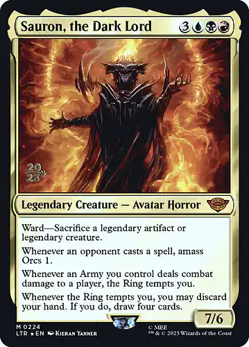 Sauron, the Dark Lord - ltr Spoiler