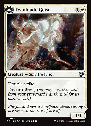 Twinblade Geist - inr Spoiler