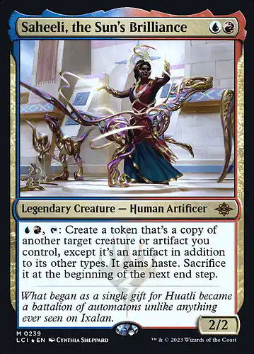 Saheeli, the Sun's Brilliance - lci Spoiler