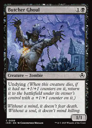 Butcher Ghoul - inr Spoiler