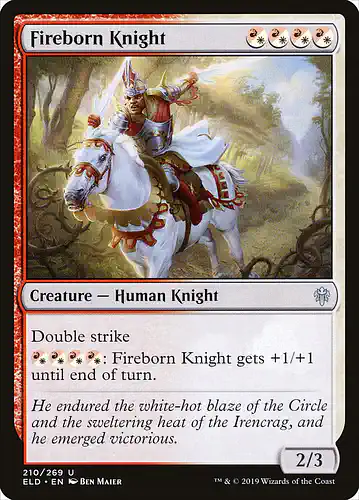 Fireborn Knight - eld Spoiler