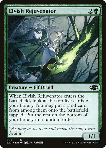 Elvish Rejuvenator - j22 Spoiler