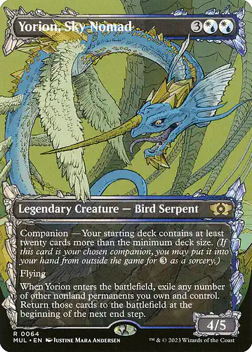 Yorion, Sky Nomad - mul Spoiler