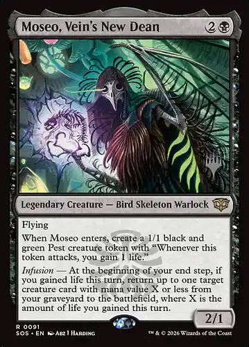 Moseo, Vein's New Dean - sos Spoiler