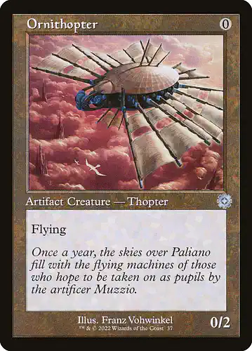 Ornithopter - brr Spoiler