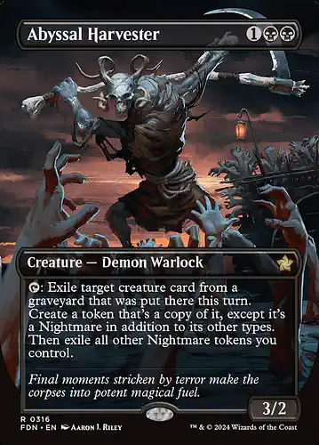 Abyssal Harvester - fdn Spoiler