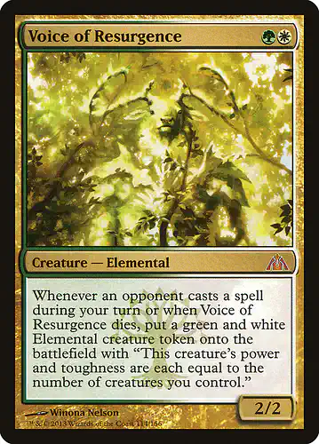 Voice of Resurgence - dgm Spoiler