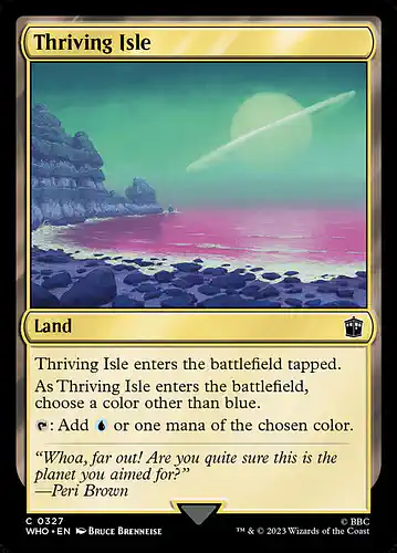 Thriving Isle - who Spoiler