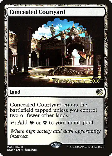 Concealed Courtyard - kld Spoiler