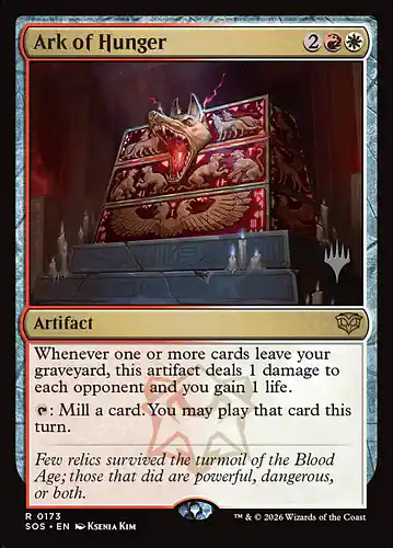 Ark of Hunger - sos Spoiler