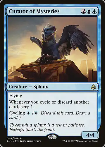 Curator of Mysteries - akh Spoiler