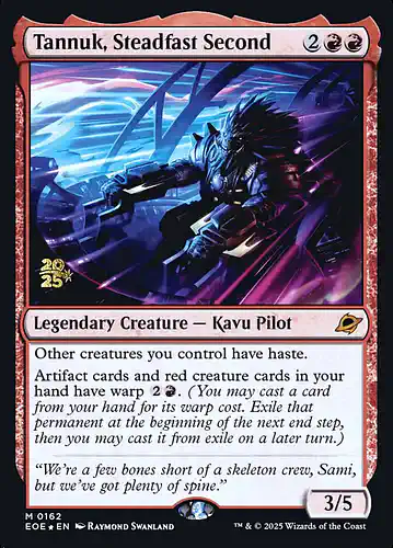 Tannuk, Steadfast Second - eoe Spoiler