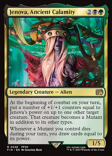 Jenova, Ancient Calamity - fin Spoiler