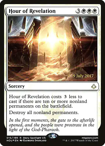 Hour of Revelation - hou Spoiler