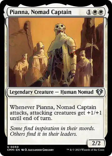 Pianna, Nomad Captain - cmm Spoiler