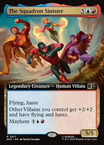 The Squadron Sinister - msc Spoiler