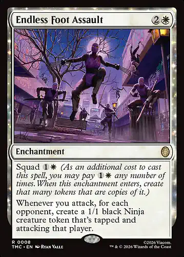 Endless Foot Assault - tmc Spoiler