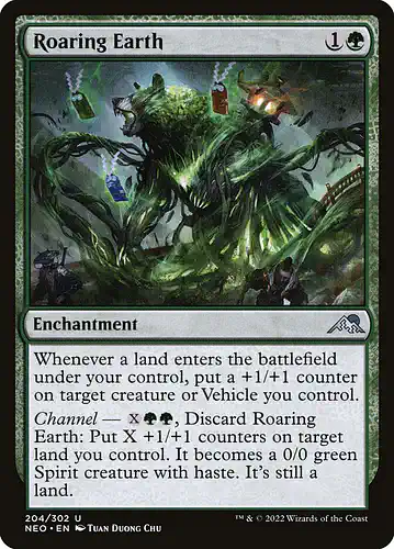 Roaring Earth - neo Spoiler