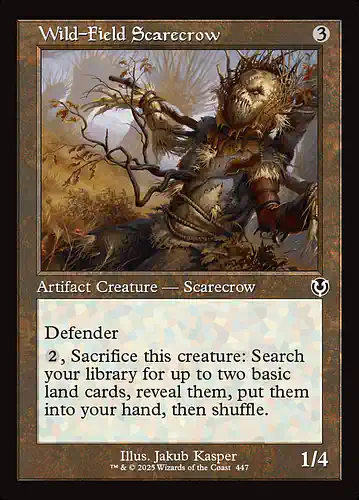Wild-Field Scarecrow - inr Spoiler