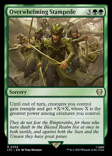 Overwhelming Stampede - ltc Spoiler