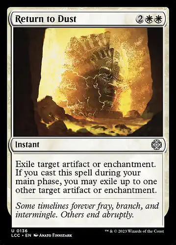 Return to Dust - lcc Spoiler