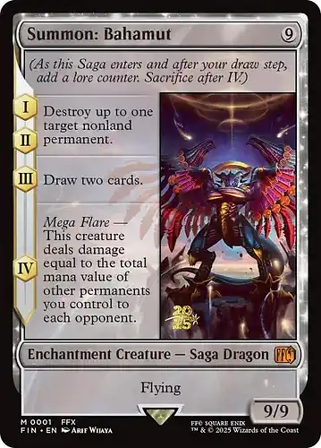 Summon: Bahamut - fin Spoiler