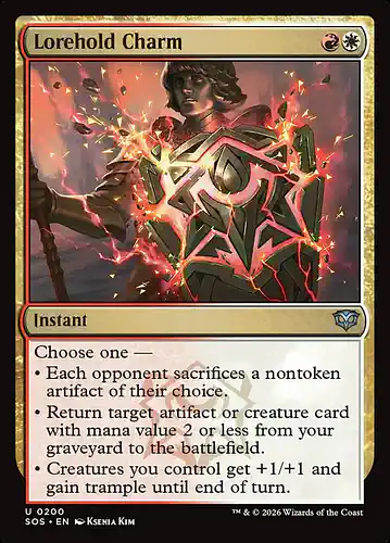 Lorehold Charm - sos Spoiler