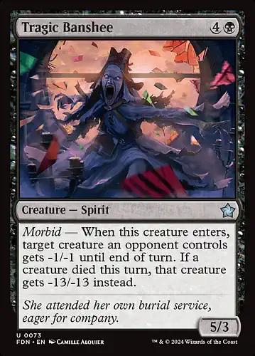 Tragic Banshee - fdn Spoiler