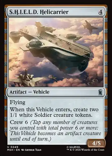S.H.I.E.L.D. Helicarrier - msh Spoiler