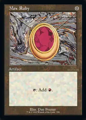 Mox Ruby - 30a Spoiler
