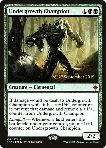 Undergrowth Champion - bfz Spoiler