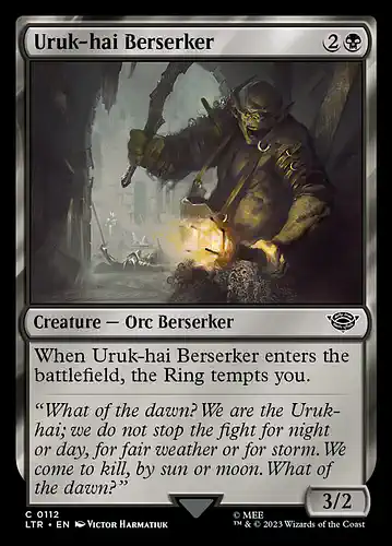 Uruk-hai Berserker - ltr Spoiler