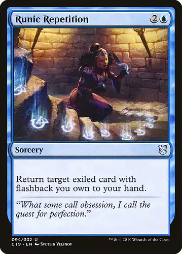 Runic Repetition - c19 Spoiler
