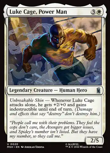 Luke Cage, Power Man - msh Spoiler