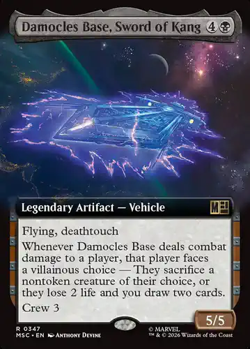 Damocles Base, Sword of Kang - msc Spoiler