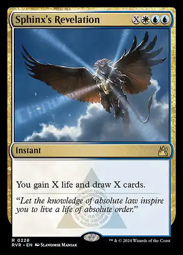 Sphinx's Revelation - rvr Spoiler