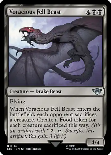 Voracious Fell Beast - ltr Spoiler