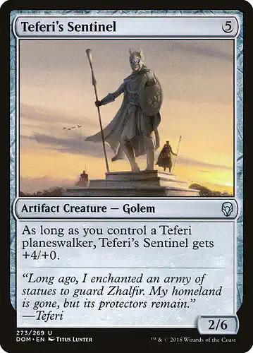 Teferi's Sentinel - dom Spoiler