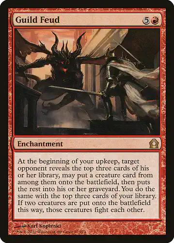 Guild Feud - rtr Spoiler