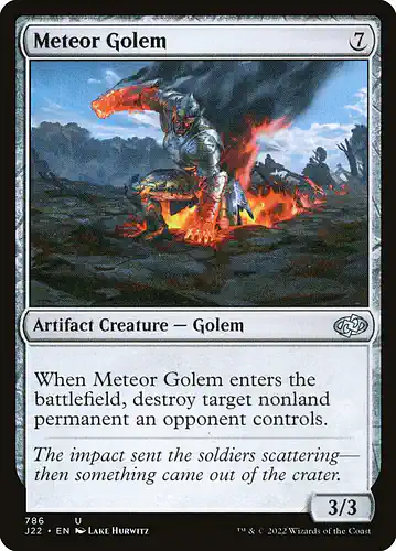 Meteor Golem - j22 Spoiler