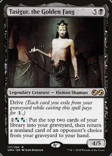 Tasigur, the Golden Fang - uma Spoiler