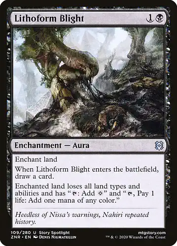Lithoform Blight - znr Spoiler