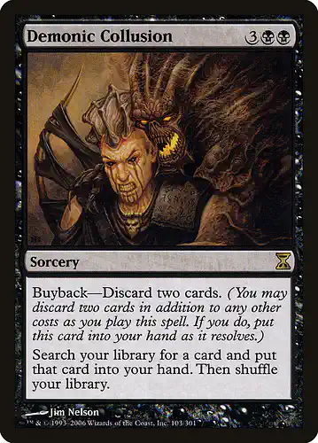 Demonic Collusion - tsp Spoiler