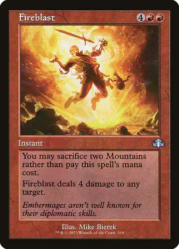Fireblast - dmr Spoiler