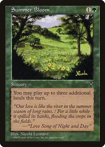 Summer Bloom - vis Spoiler