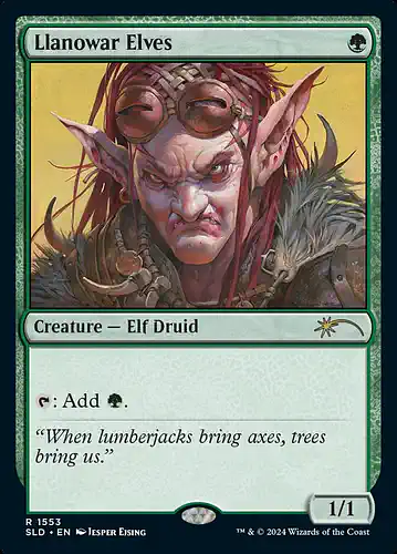 Llanowar Elves - sld Spoiler